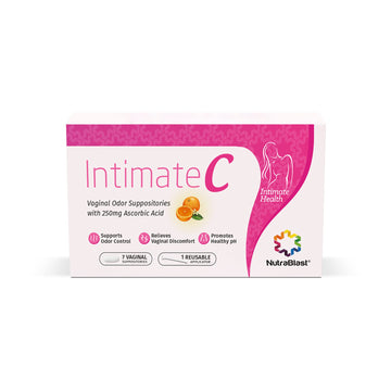 NutraBlast IntimateC Vaginal Odor Suppositories | 250mg Ascorbic Acid | Supports Odor Control NutraBlast buy australia supplements