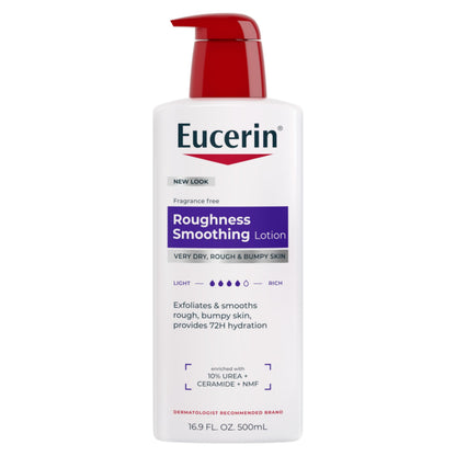 Eucerin Roughness Smoothing Lotion with Urea, 16.9 FL OZ Eucerin