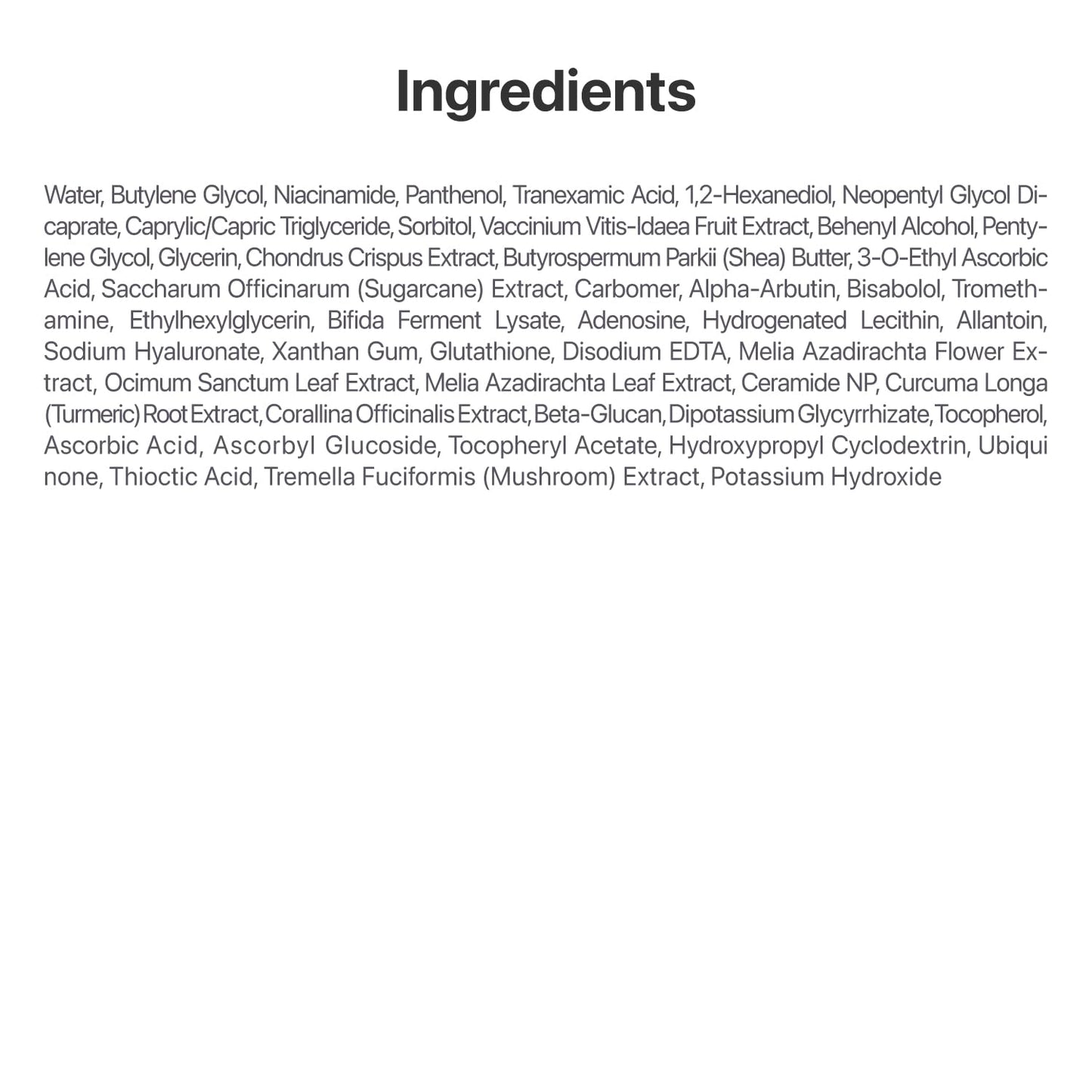 numbuzin No.5 Vitamin Concentrated Serum, Dark Spot Care, Glutathione & Vitamin Serum, Korean Skincare, Tranexamic Acid 4%, Niacinamide 5% numbuzin