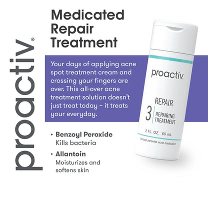 Proactiv Repair Acne Treatment Benzoyl Peroxide Spot Treatment and Repairing Serum Clear, 3 Fl Oz Proactiv