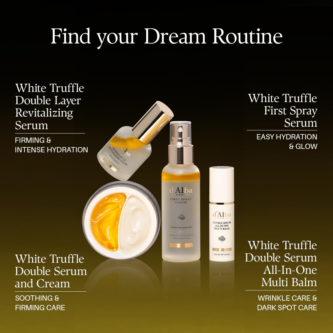 d'alba Piedmont White Truffle Double Serum All-in-one Multi Balm (0.35 oz) d'alba Piedmont