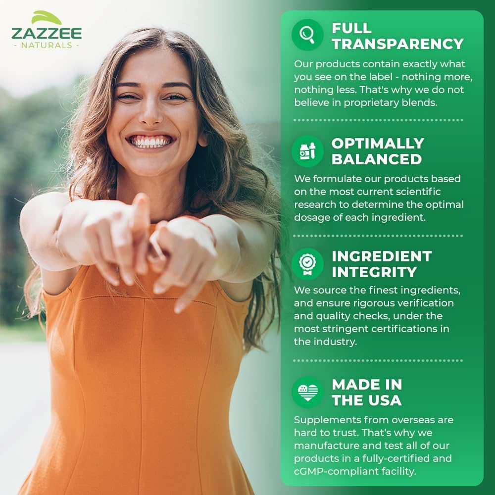Zazzee USDA Organic Valerian Root 10:1 Extract, 120 Vegan Capsules | 4 Month Supply, Relaxation, Calm & Mood Support, Valeriana Officinalis, All-Natural, Non-GMO, Made in the USA Gsupps Australia
