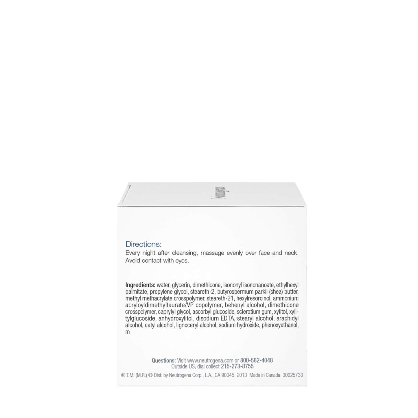 Neutrogena Triple Age Repair Night Face Moisturizer - with Hexinol Technology & Vitamin C, Anti-Wrinkle Face Cream Neutrogena