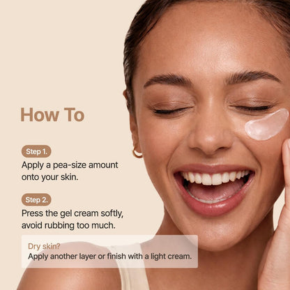 PURITO Oat In Calming Gel Cream, Non-Comedogenic, 77% Oat Seed Water Lightweight Water-Gel Face Moisturizer PURITO