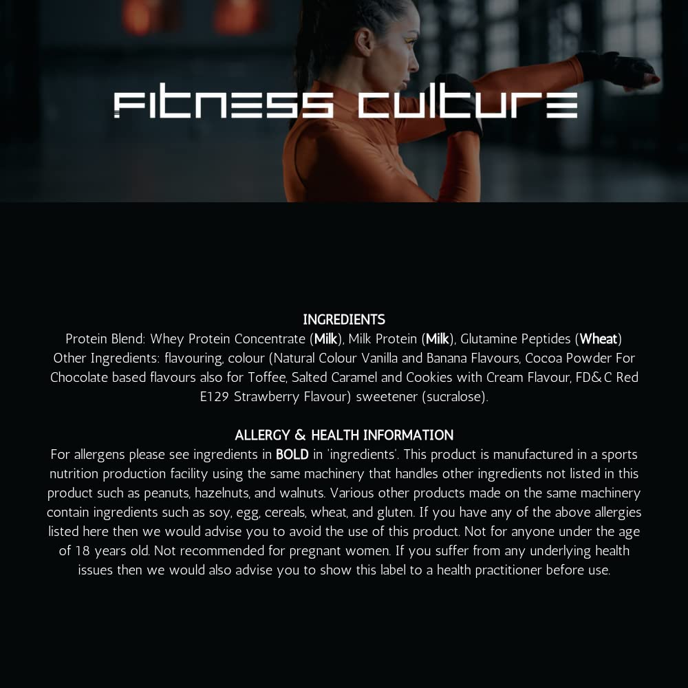 Fitness Culture Protein Plus, Whey Protein Powder with Added Glutamine, Immune and Digestive System Support Generic buy australia supplements