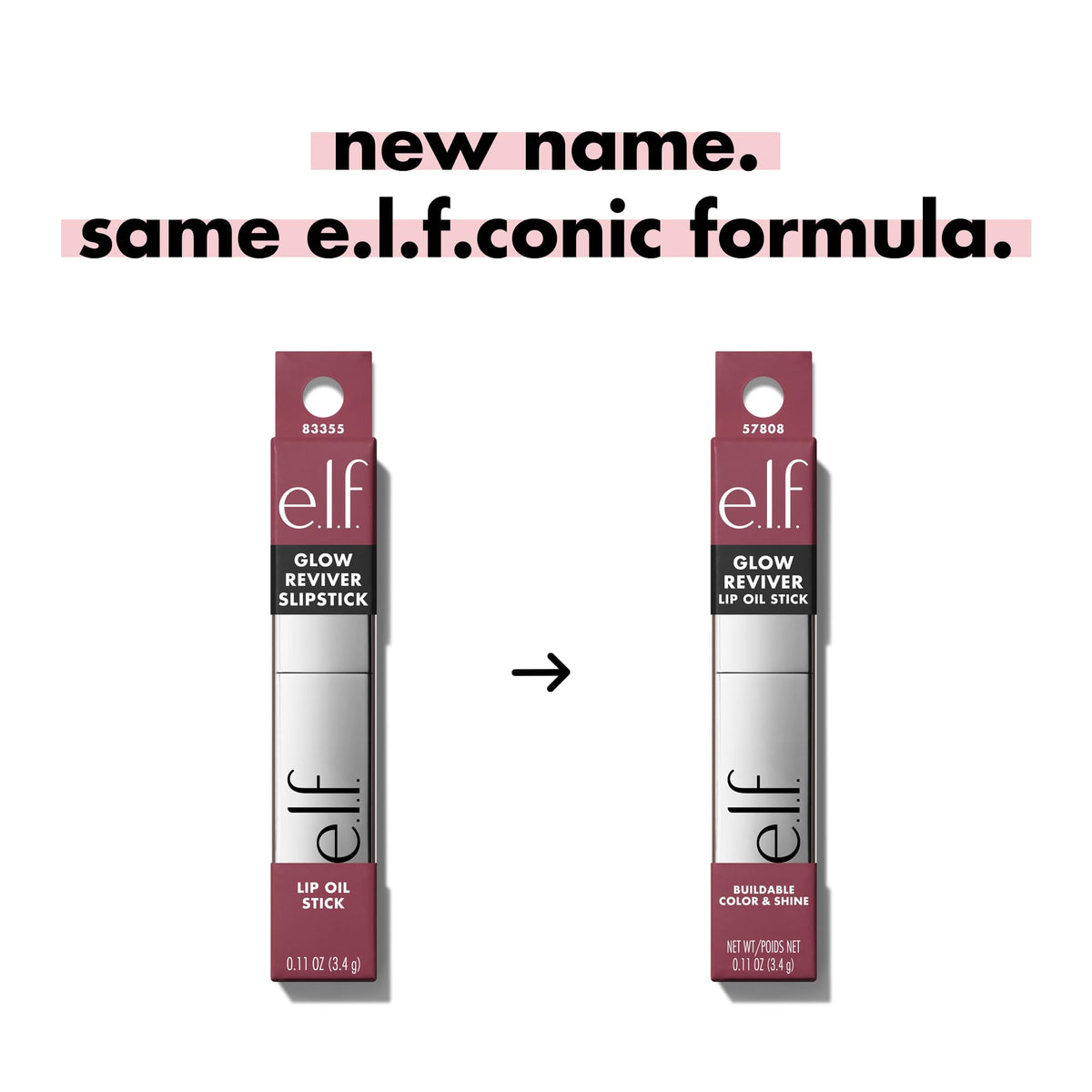 e.l.f. Glow Reviver Lip Oil Stick, Jam Packed e.l.f.