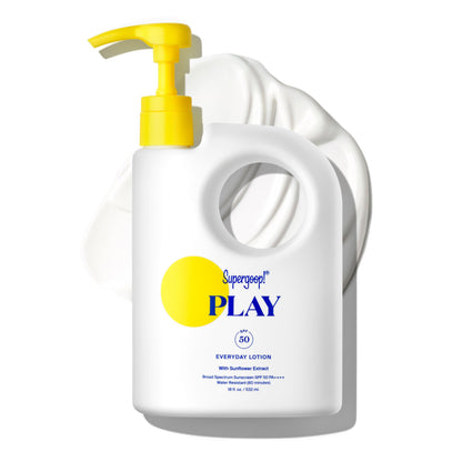Supergoop! PLAY Everyday Sunscreen Lotion SPF 50 for Face & Body, 18oz Supergoop!
