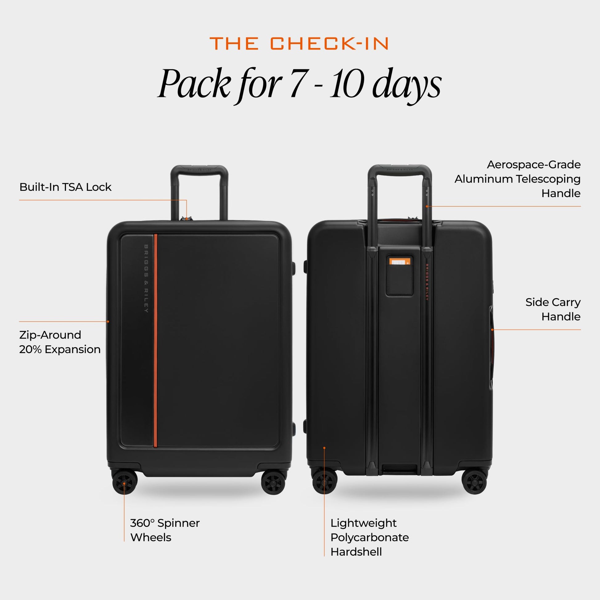 Briggs & Riley ZDX Global Softside Carry-On Spinner, Black Gsupps Australia