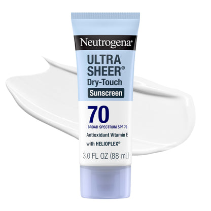 Neutrogena Ultra Sheer Dry Touch Sunscreen Lotion, SPF 70, 3 fl. oz Neutrogena