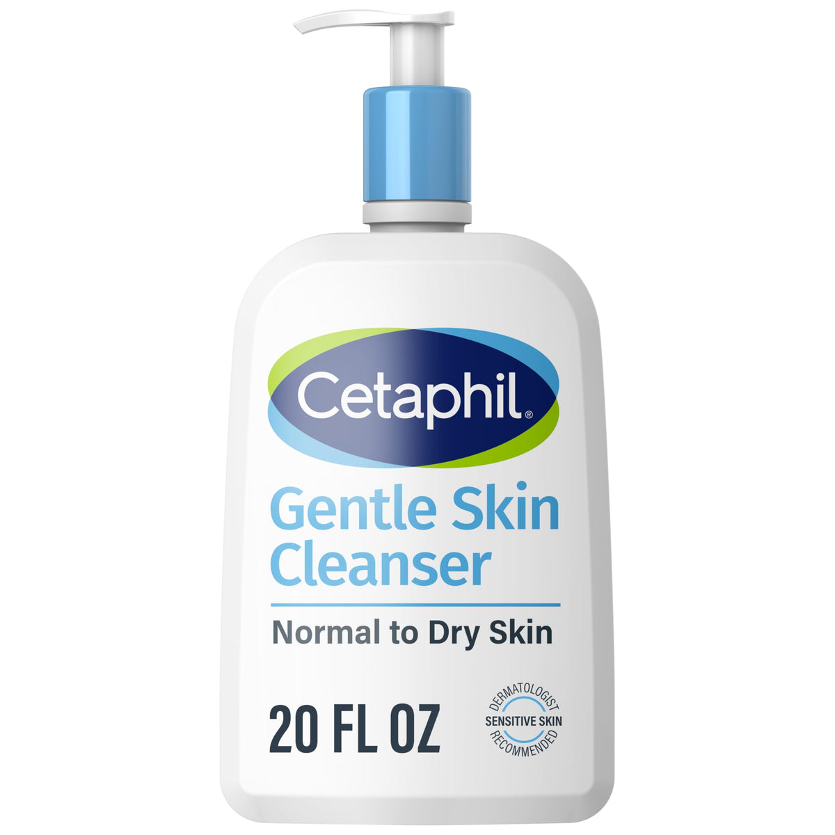 Cetaphil Gentle Cleanser, Hydrating Face Wash, Sensitive Skin, 20oz Cetaphil