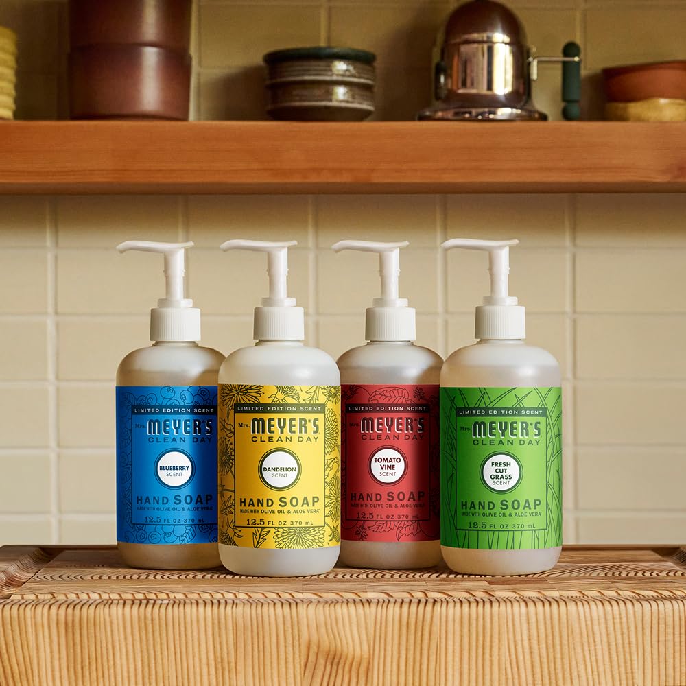 MRS. MEYER'S CLEAN DAY Hand Soap, Tomato Vine Scent, 12.5 Fl Oz Bottle Mrs. MEYER'S