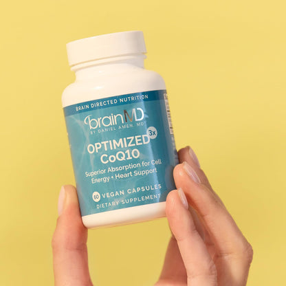 BrainMD Optimized CoQ10 Supplement - Supports Heart Health & Energy Production - 100 mg, 30 Softgels