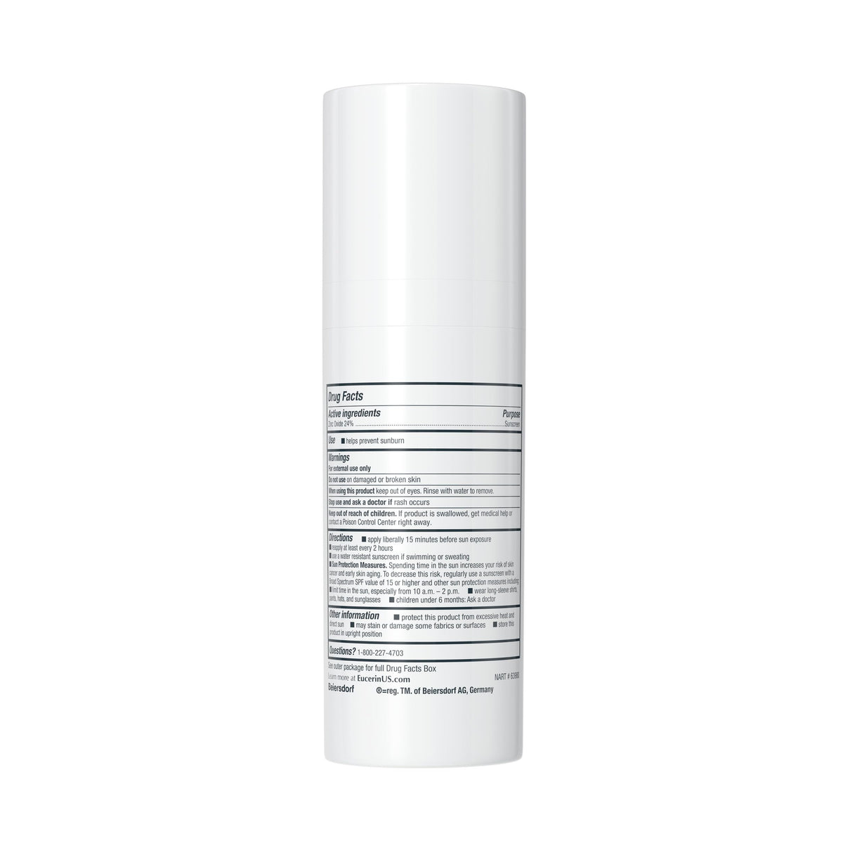 Eucerin Tinted Sensitive Mineral Face Sunscreen Lotion, SPF 35, 1.7 FL OZ Eucerin