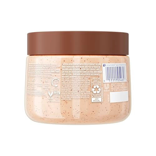 Dove Brown Sugar and Coconut Butter Body Scrub Exfoliates and Deeply Nourishes for Smooth, Radiant Skin 15 oz Dove