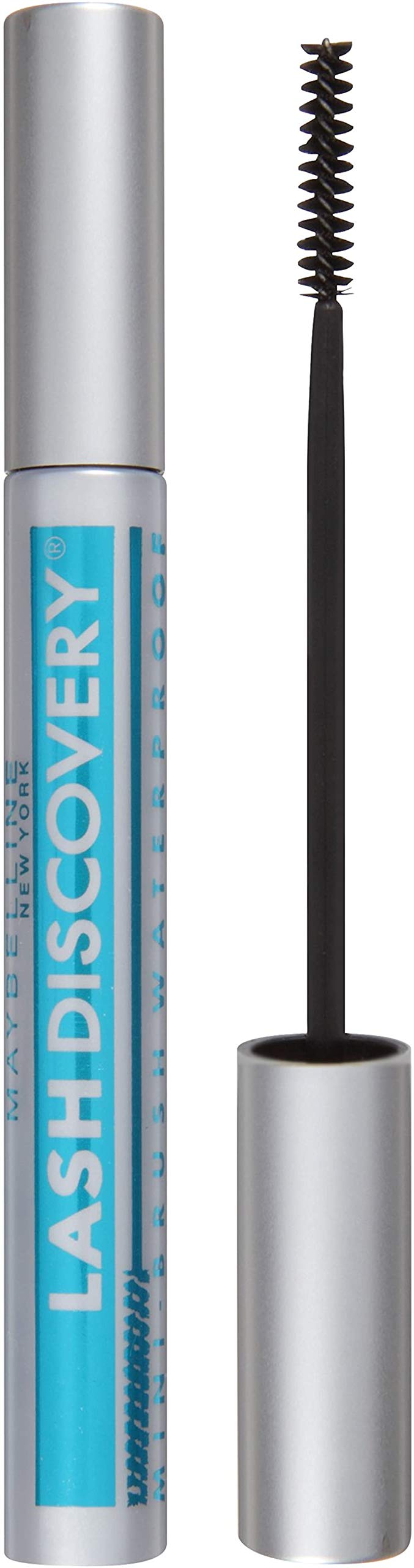 Maybelline New York Lash Discovery Mini-Brush Waterproof Mascara, Very Black, 0.16 fl. oz. MAYBELLINE