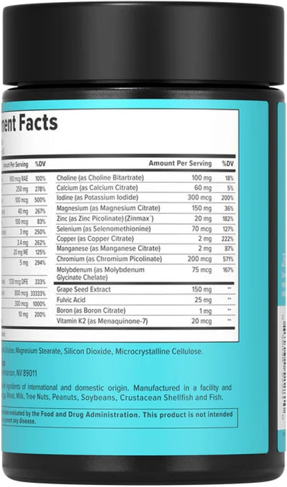 Inno Bio-Methyl Multi - Methylated Multivitamin with Magnesium, Folate, Zinc, & Vitamins - Multivitamins For Women and Men Supports Digestive Health, Energy, & Body and Mind Health (90 Capsules)