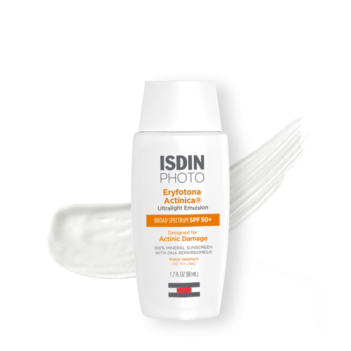 ISDIN Eryfotona Actinica Mineral Face Sunscreen SPF 50+, 1.7 fl oz ISDIN