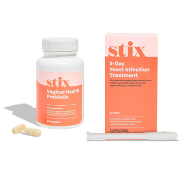 Stix Vaginal Health Probiotic & 3-Day Yeast Infection Treatment - Maintain pH Balance, Vaginal Microbiome Get Stix buy australia supplements