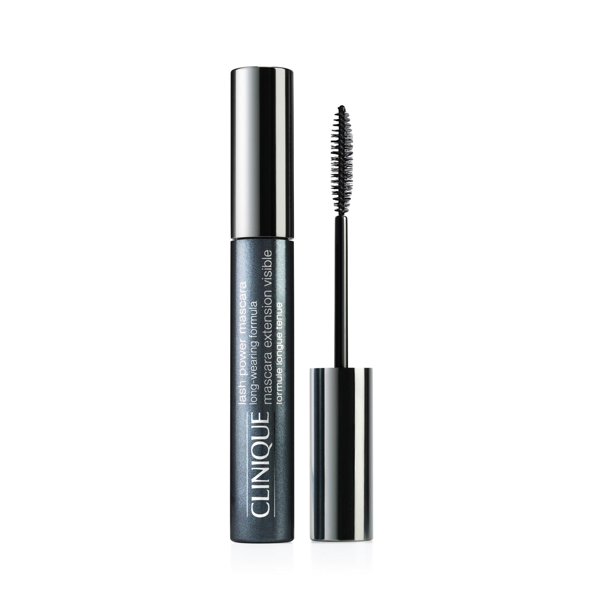 Clinique Lash Power Tubing Mascara Long-Wearing Formula | Length, Smudge-Proof + Safe for Sensitive Eyes, Black Onyx, 0.21 Fl Oz Clinique