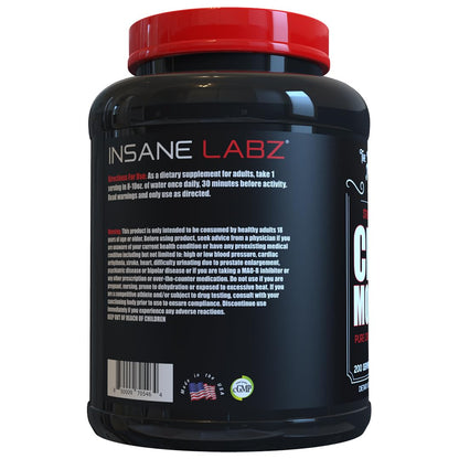 Insane Labz Creatine Monohydrate - Unflavored, Supports Increased Strength, Size and Power, 5g Per Serving, 60 Servings