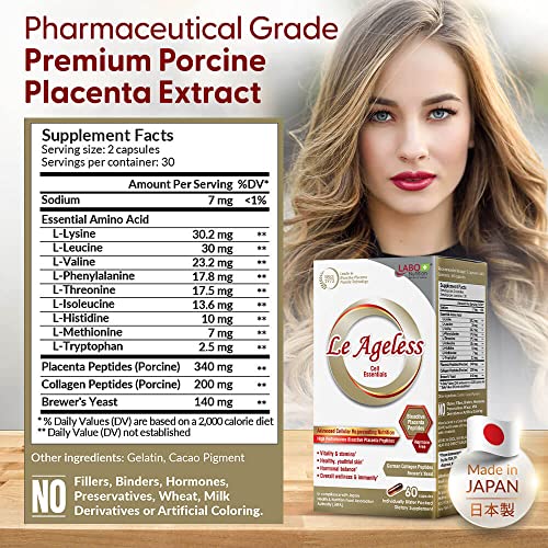 LABO Nutrition Le Ageless – Placenta Cell Rejuvenating Therapy from Japan – Enhanced with Collagen LABO Nutrition buy australia supplements