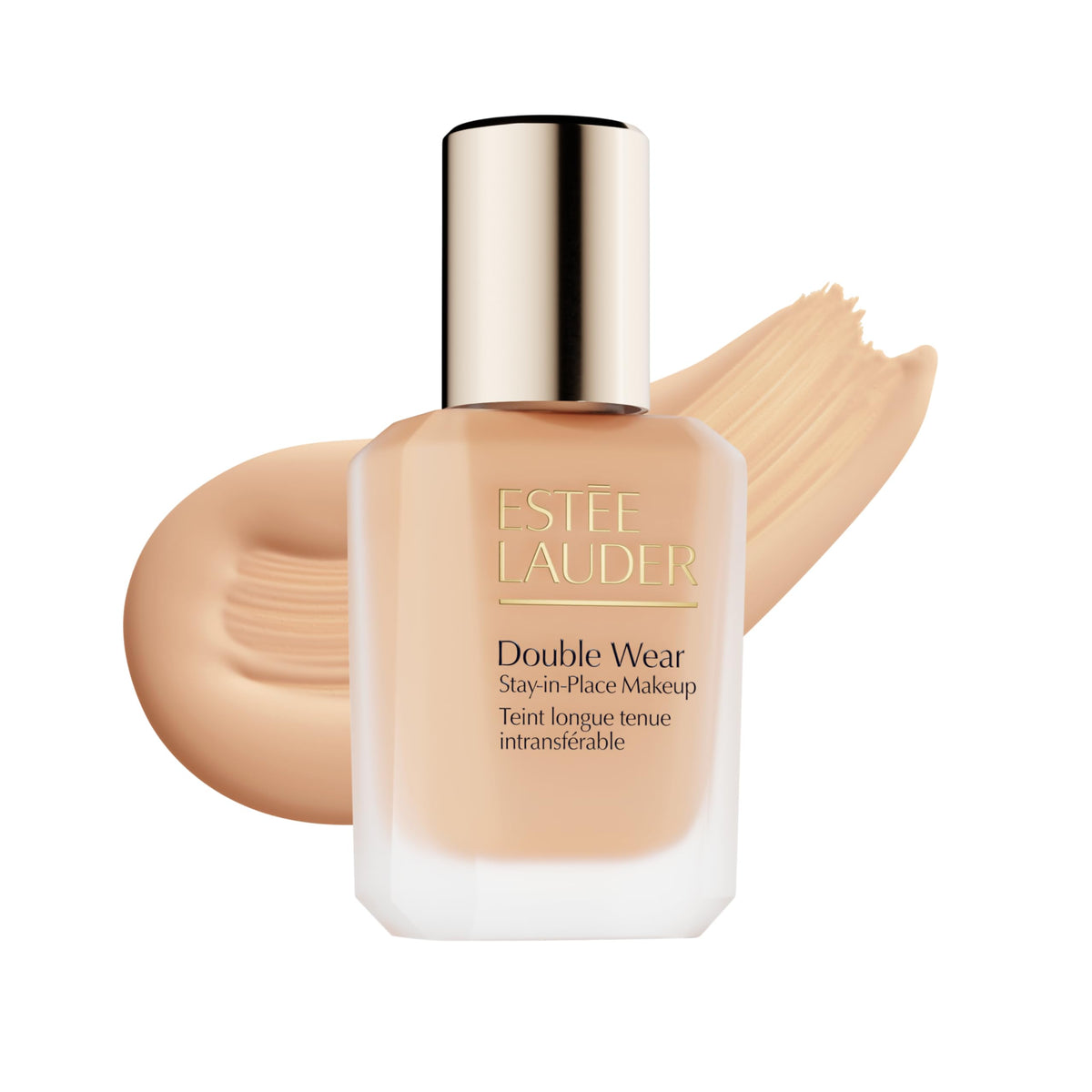 Estée Lauder Double Wear Stay-in-Place Foundation Makeup | 36-Hour Long-Wear Oil-Free Liquid Matte Foundation | Hydrating, Breathable, Buildable | New Formula, 1 Fl Oz, 1W1 Bone Estée Lauder