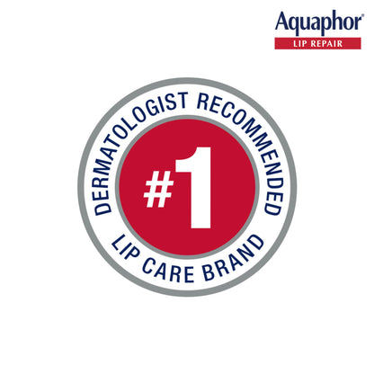 Aquaphor Lip Repair Ointment, Value Pack, 2 x 0.35 FL OZ Aquaphor