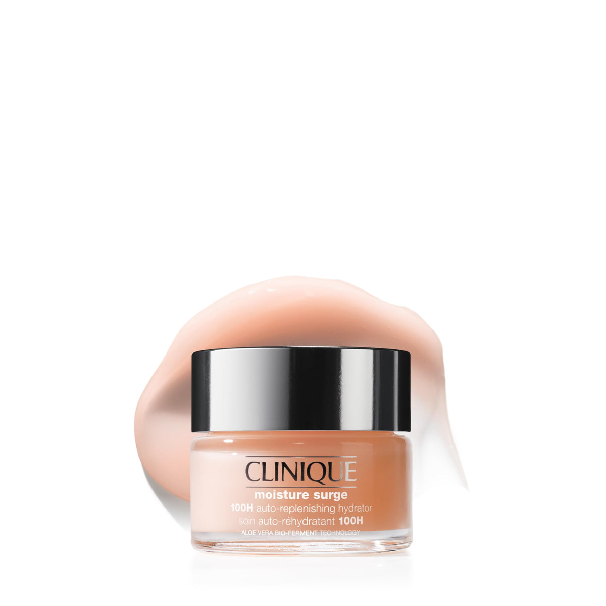 Clinique Moisture Surge 100H Auto-Replenishing Hydrator Oil Free Face Moisturizer | With Hyaluronic Acid, Aloe Bioferment and Vitamins C + E | For All Skin Types | Hydrating + Moisturizing, 1 Fl Oz Clinique