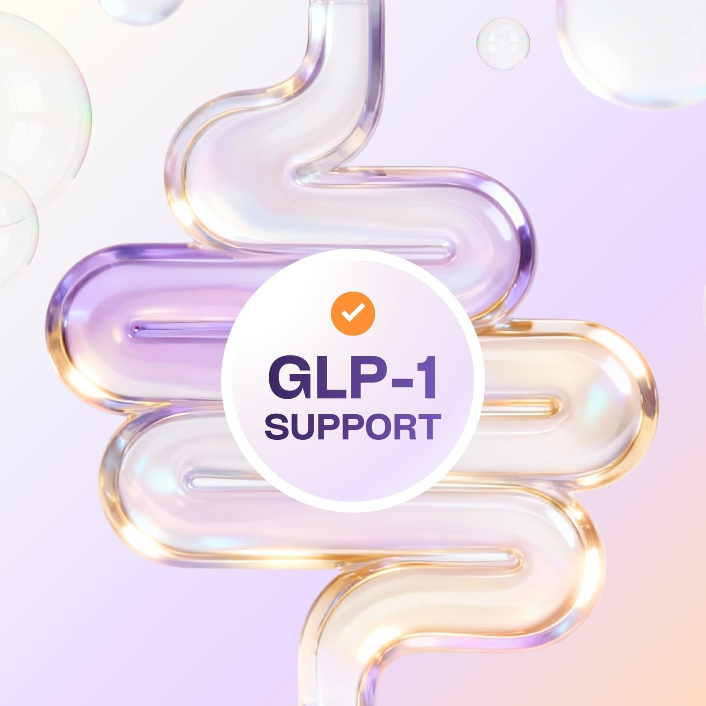 GOBIOTIX Fiber Supplement Powder with Prebiotics for Digestive Health and GLP-1 Support, Soluble Fiber for Gut Health & Debloat, Keto GOBIOTIX