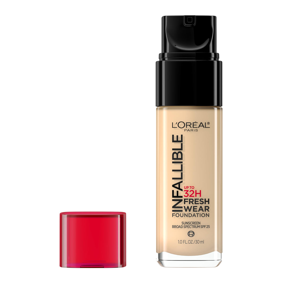 L'Oreal Paris Makeup Infallible Up to 32 Hour Fresh Wear Lightweight Foundation, 420 True Beige, 1 Fl Oz, Packaging May Vary L'Oreal Paris