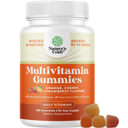 Teen Multivitamin Gummies 12-17 - Teen Boys & Girls Gummy Vitamins for Better Skin, Immune Strength, Mood & Energy Support - Teenage Girl & Boy Supplements with Zn, Mg, Vitamin A, C, D & E - 60 Ct Gsupps Australia
