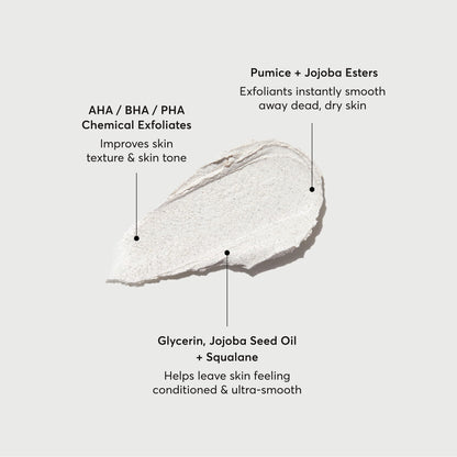 Naturium KP Body Scrub & Mask for Keratosis Pilaris, Bump Eraser Shower Scrub & Exfoliator for Skin, 8 oz Naturium