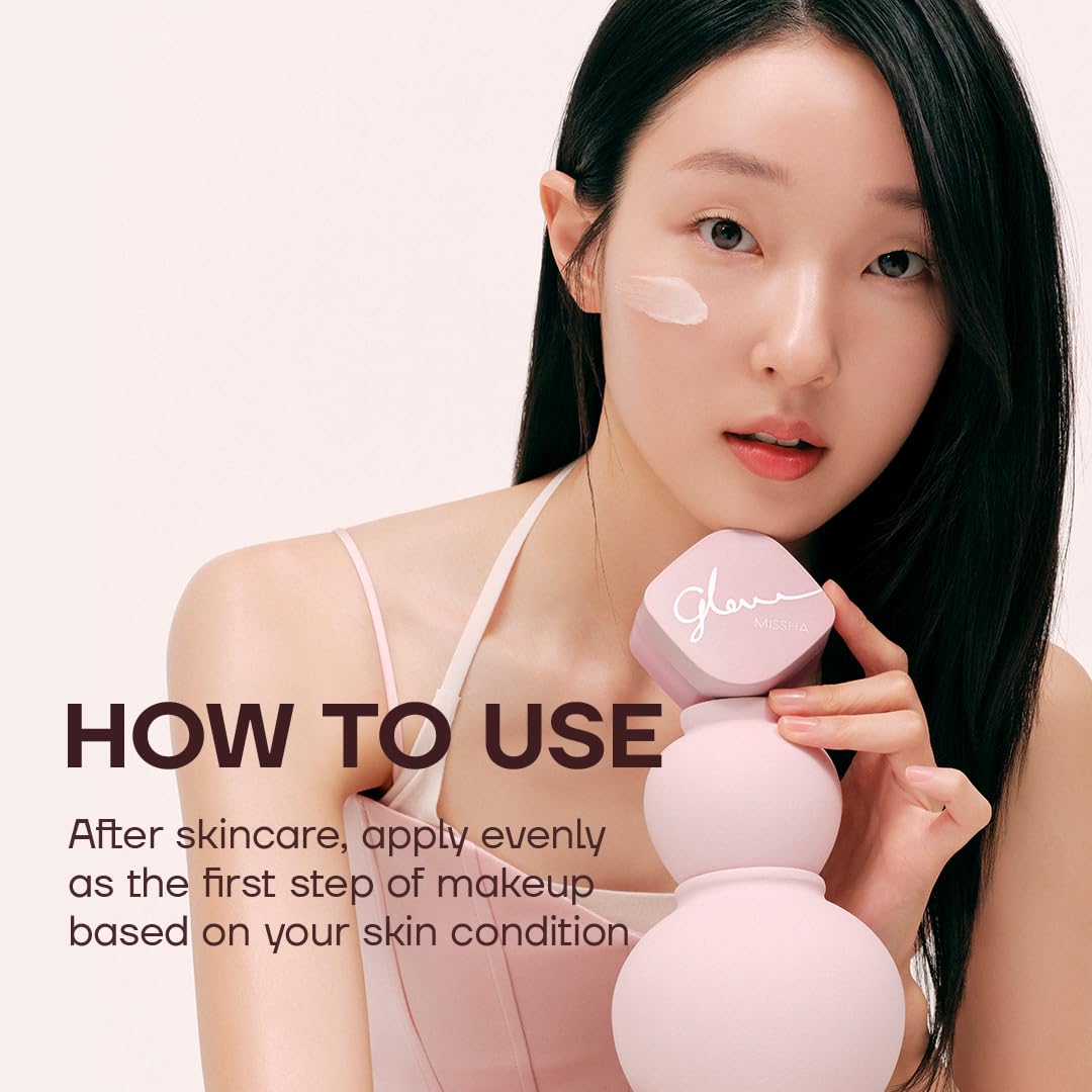 MISSHA Glow Skin Balm 4-in-1 Primer Moisturizing Cream 1.69 oz MISSHA