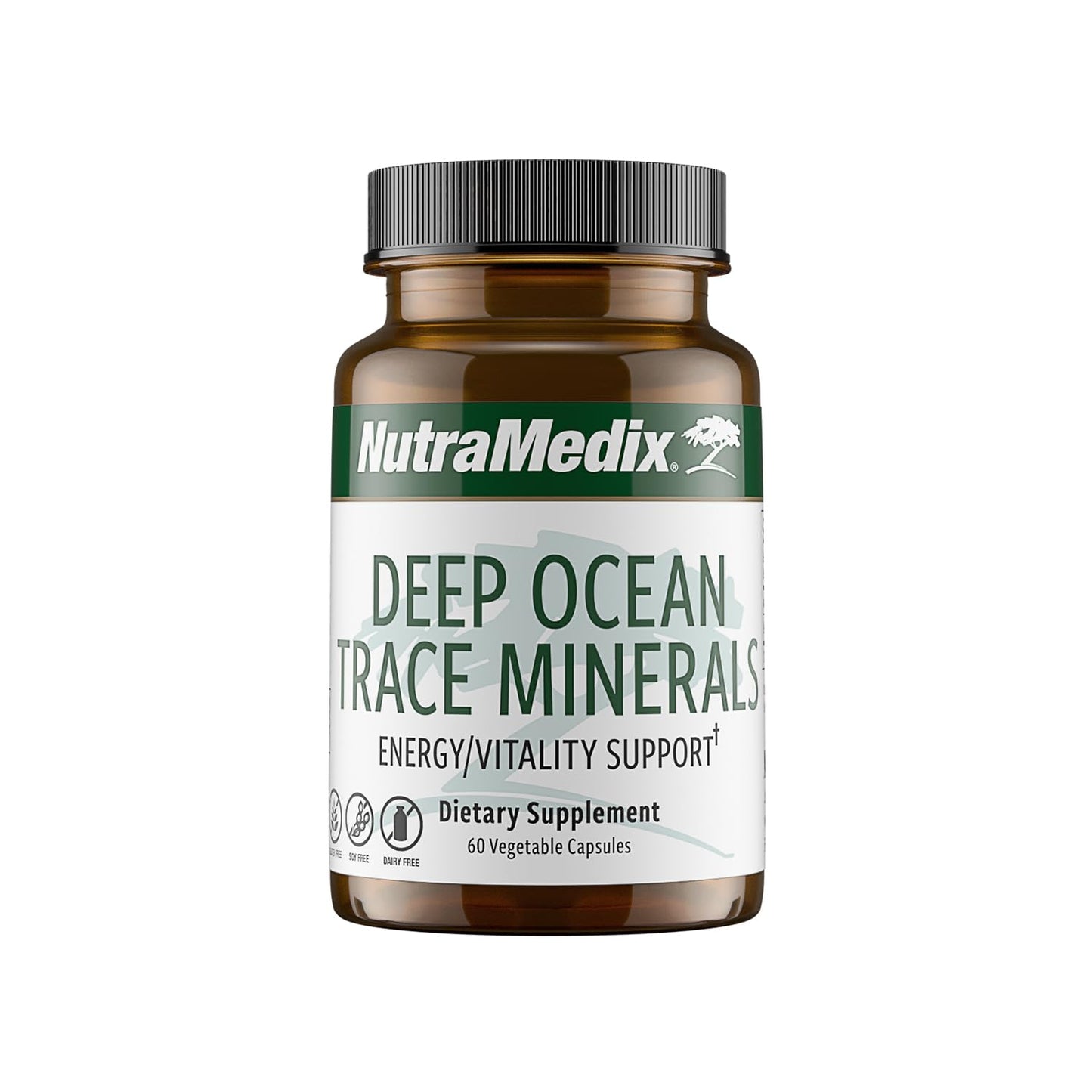 NutraMedix Deep Ocean Trace Minerals 1,000mg - Mineral & Energy Supplements - Magnesium, Zinc, Potassium, Boron, Phosphorus & Manganese NutraMedix