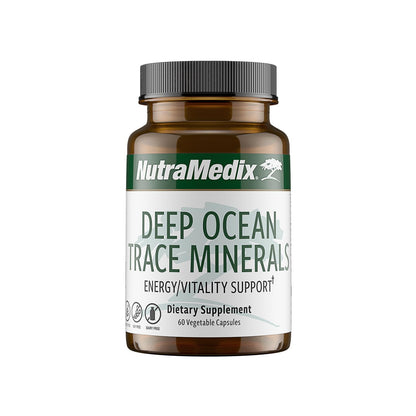 NutraMedix Deep Ocean Trace Minerals 1,000mg - Mineral & Energy Supplements - Magnesium, Zinc, Potassium, Boron, Phosphorus & Manganese NutraMedix