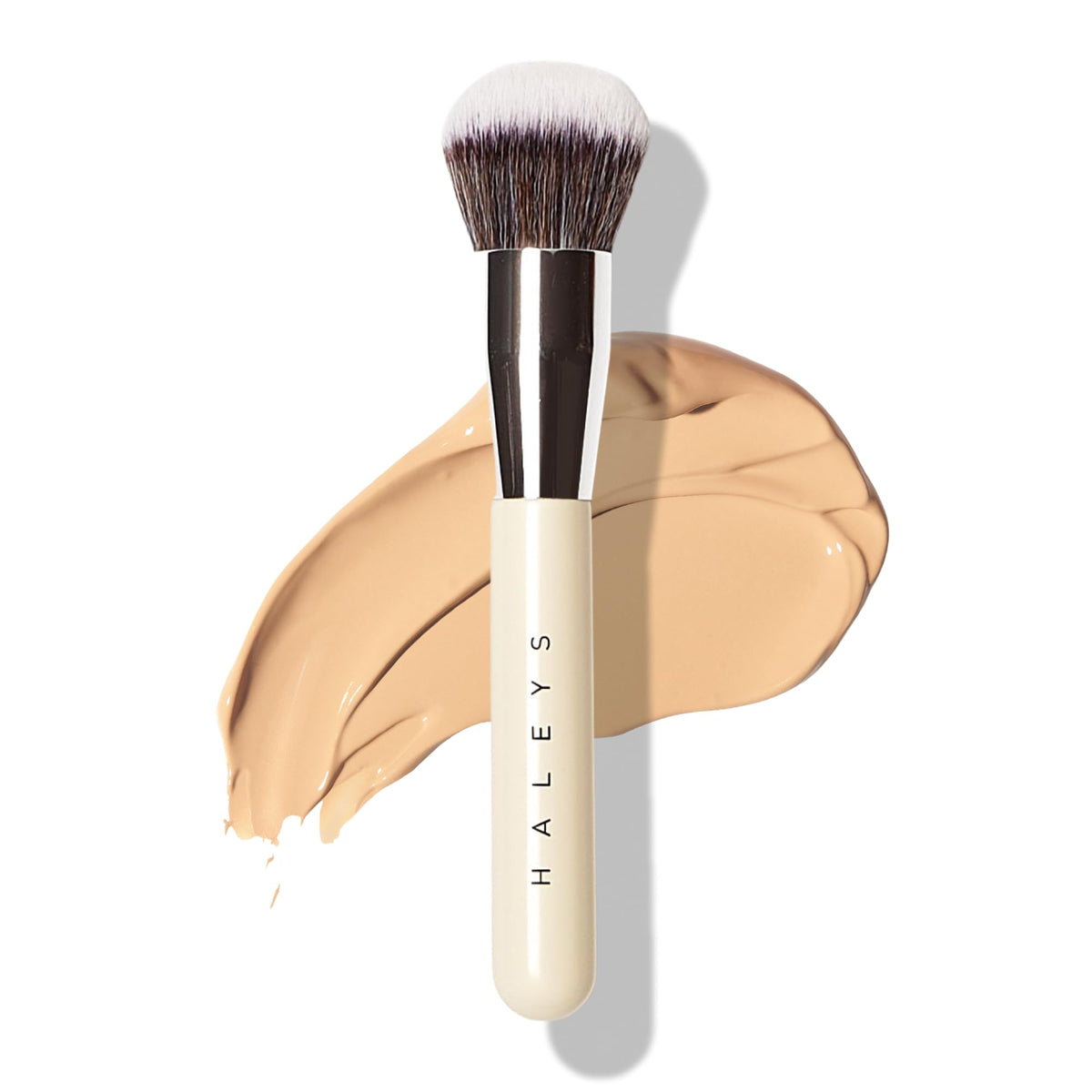 Haleys Kabuki Foundation Brush, Soft Bristles, Seamless Blending, Vegan HALEYS