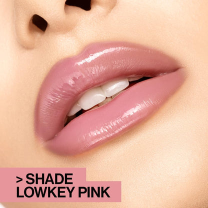wet n wild MegaSlicks Lip Gloss, Ultra-Glossy, Vitamin-E Enriched, Ultra-Gloss High Shine Moisturizing, Cruelty-Free & Vegan - Crystal Clear wet n wild