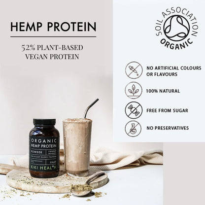 KIKI Health - Organic Hemp Protein - Plant-Based Protein Powder - Rich in Magnesium and Omega 3 KIKI HEALTHBuy Supplements Australia