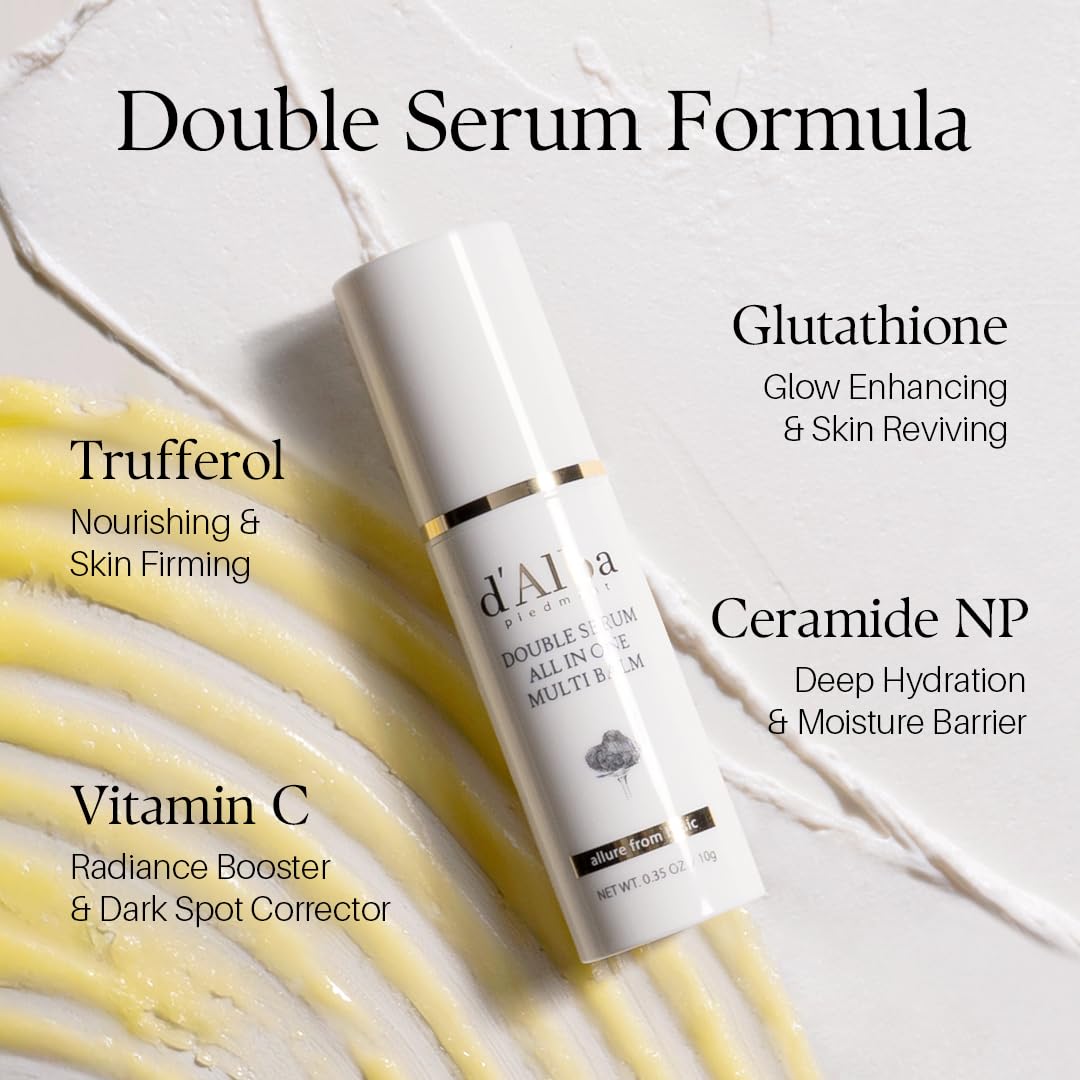 d'alba Piedmont White Truffle Double Serum All-in-one Multi Balm (0.35 oz) d'alba Piedmont