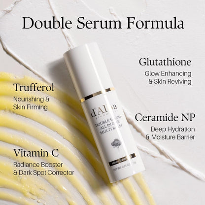 d'alba Piedmont White Truffle Double Serum All-in-one Multi Balm (0.35 oz) d'alba Piedmont