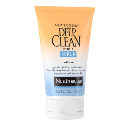 Neutrogena Deep Clean Gentle Daily Facial Scrub, 4.2 fl. Oz Neutrogena