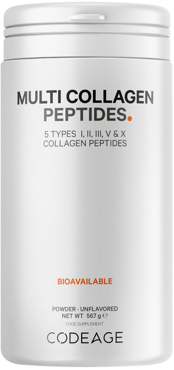 Codeage Multi Collagen Protein Powder Peptides, 2-Month Supply, Hydrolyzed, Type I, II, III, V, X Grass Fed Codeage buy australia supplements