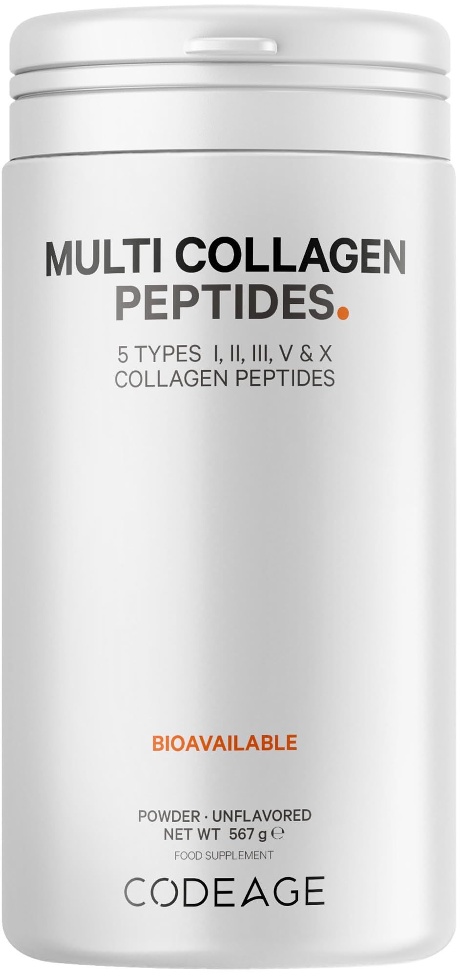 Codeage Multi Collagen Protein Powder Peptides, 2-Month Supply, Hydrolyzed, Type I, II, III, V, X Grass Fed Codeage buy australia supplements
