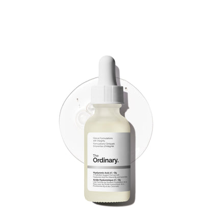 The Ordinary Hyaluronic Acid 2% + B5 (with Ceramides), Multi-Depth Hydration Serum for Plumper, Smoother Skin, 1 Fl Oz The Ordinary
