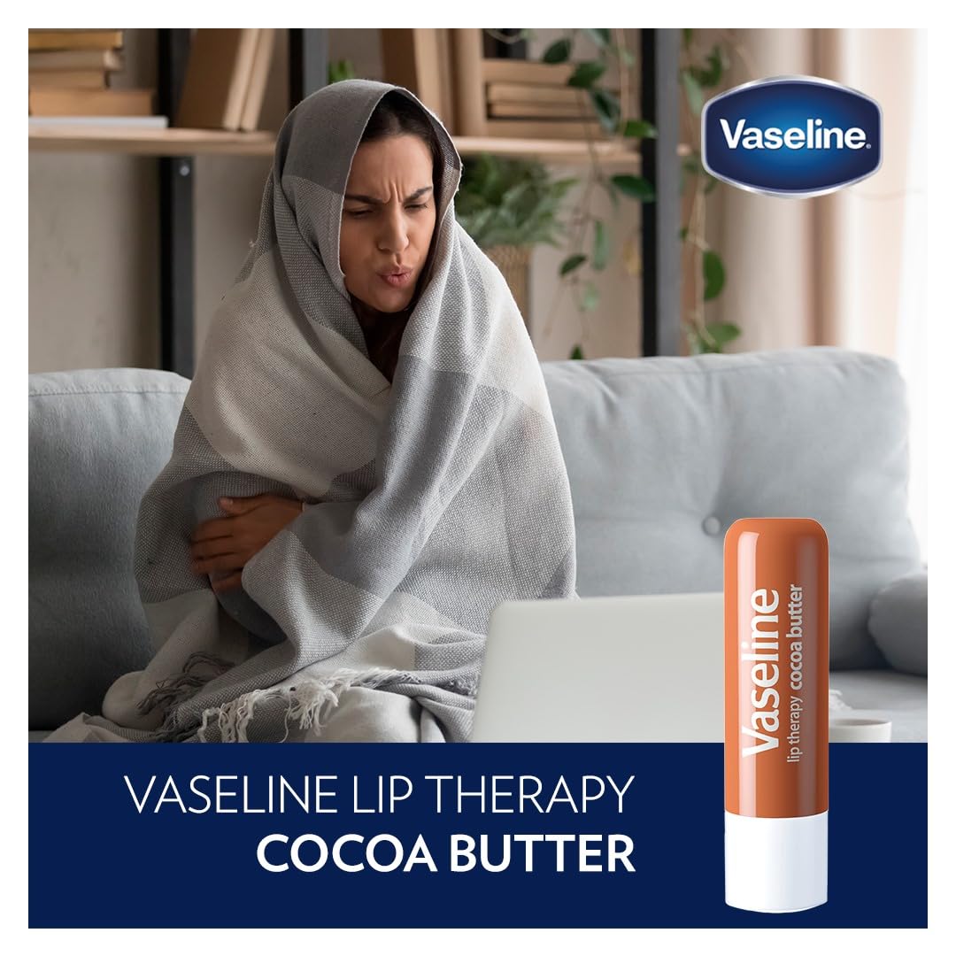 Vaseline Lip Therapy Cocoa Butter Twin Pack Vaseline