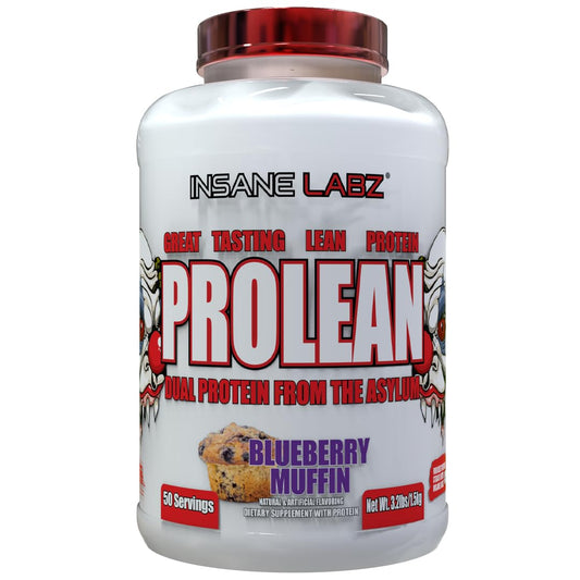 Insane Labz ProLean | Premium Hydrolyzed Collagen Protein & Whey Isolate Protein Powder | 26g Protein | Low Fat, Zero Sugar | 50 Servings Chocolate Ice Cream
