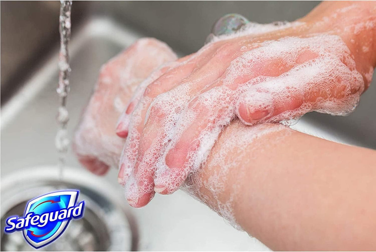 Safeguard 14 bars 4 ounce (113 gram) each beige washes away bacteria antibacterial soap bar bar soap Safeguard