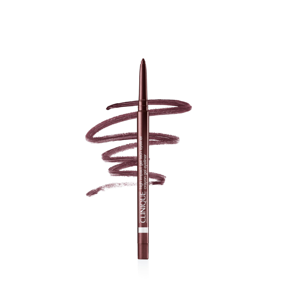 Clinique High Impact Gel Tech Eyeliner Pencil | Waterproof, Smudge Resistant + Safe For Sensitive Eyes, Black Honey Clinique