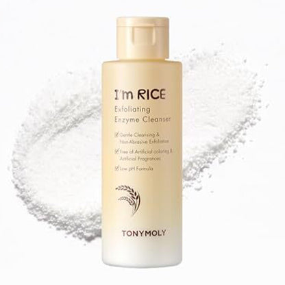 TONYMOLY I'm Rice Enzyme Cleanser - Rice Powder and Papaya Face Polish, 50g TONYMOLY