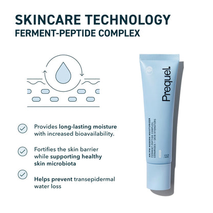 Prequel Skin AM/PM Modern Moisturizer – Hydrating Face Cream with Peptides, Ceramides Prequel